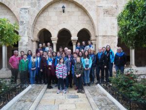 Die Reisegruppe 2019 in Bethlehem